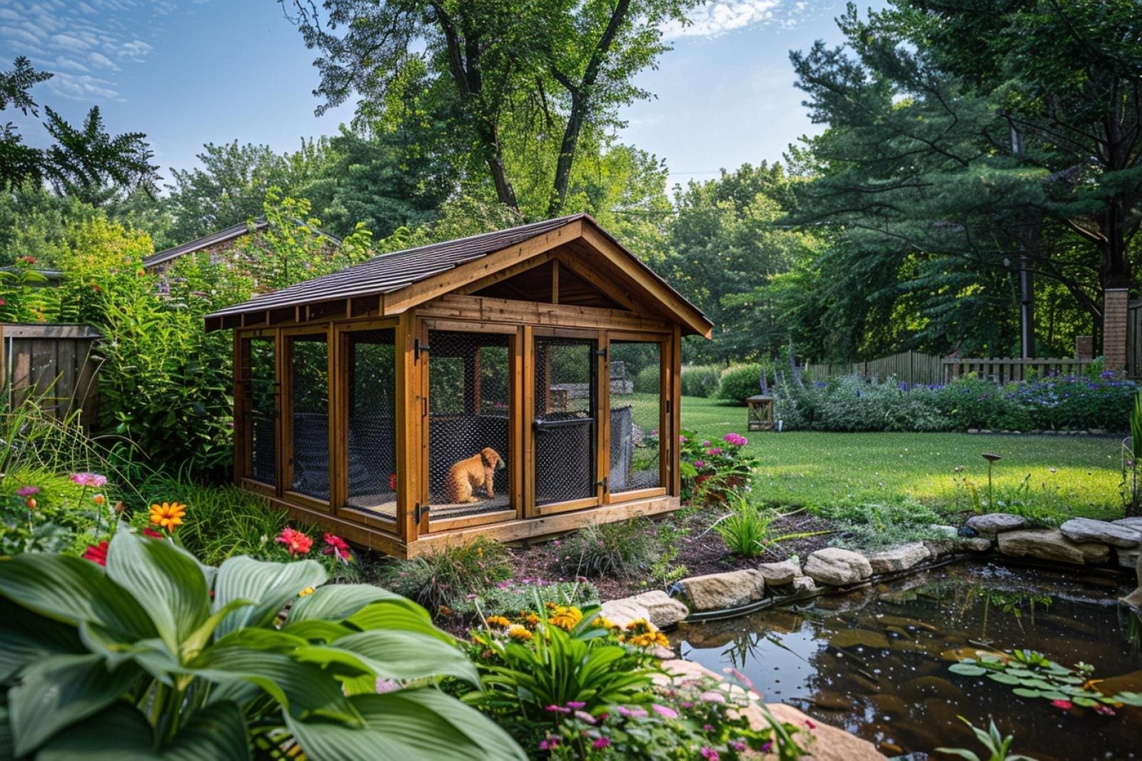 Où installer un chenil dans son jardin ?