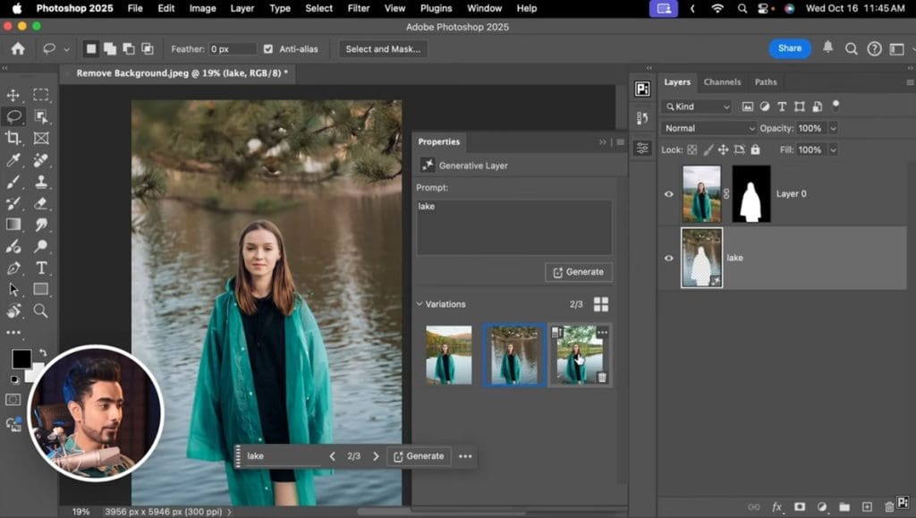 Photoshop inaugure un nouvel espace de travail dédié à la retouche par commandes textuelles