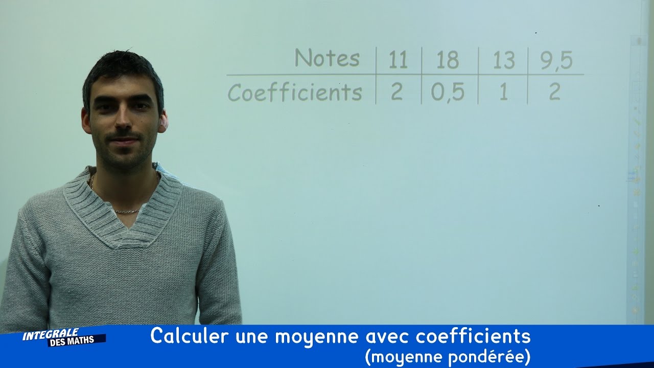 Moyenne pondérée : la formule et la méthode pour calculer une moyenne avec coefficients