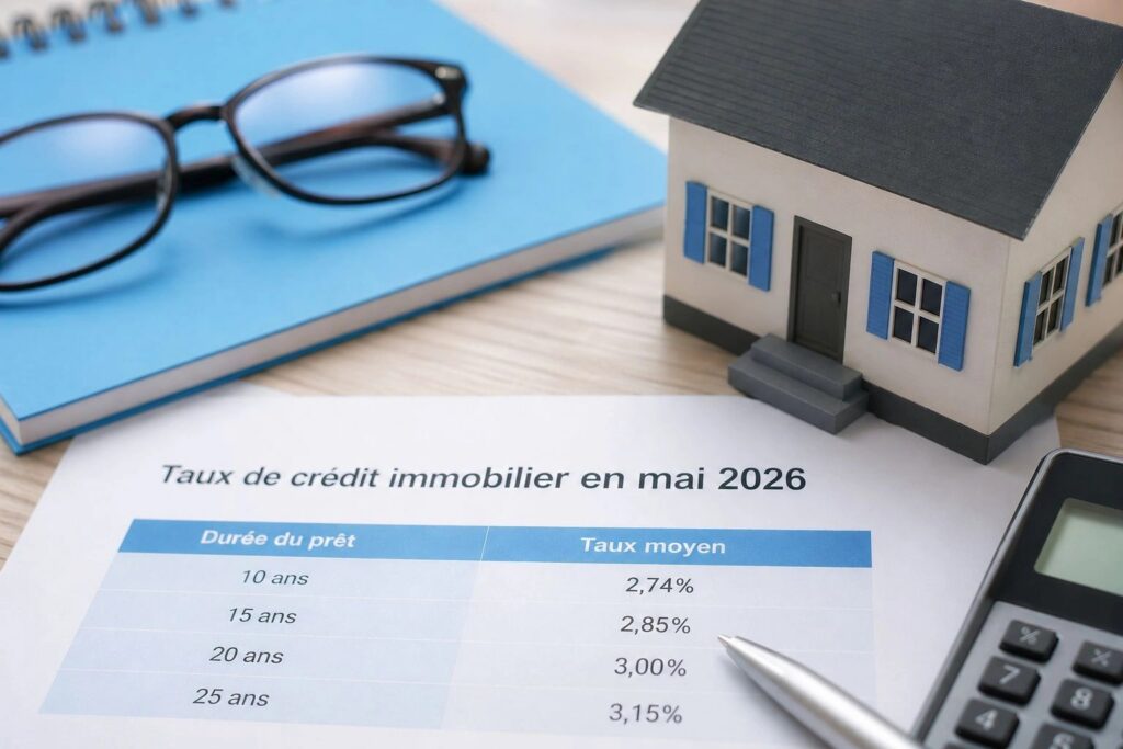 Taux immobilier 2026 : niveaux, tendance et leviers pour emprunter moins cher